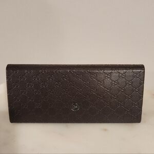 Gucci Brown Eyeware Case